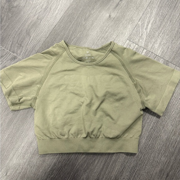 NVGTN Tops - NVGTN Olive Green Women's Crop Top